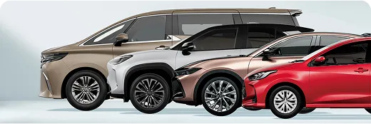 全車種、維持に必要な<br>諸費用が月額にコミコミ
