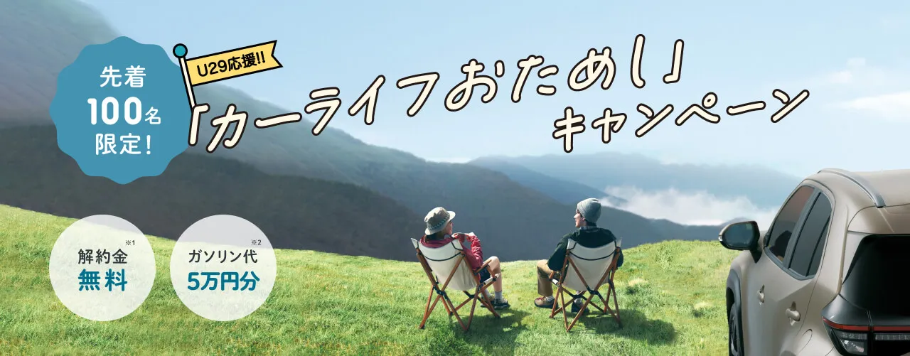 「カーライフおためし」キャンペーン