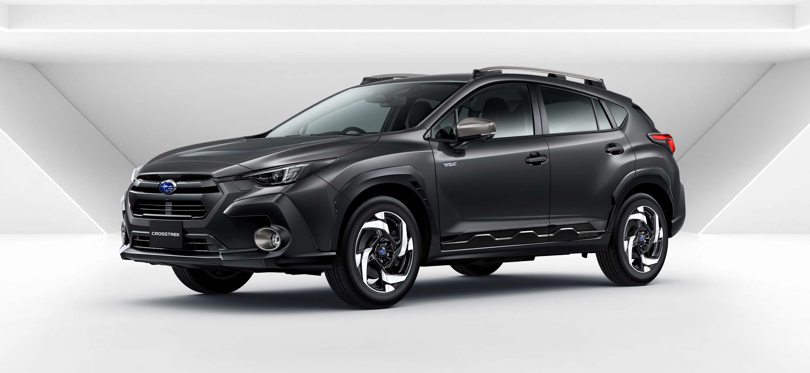 1本② 新車外し ENKEI製 スバルGUF型クロストレック プレミアムSHEV SUBARU クロストレック フロントフェイスパッケージⅠ＆タフネス