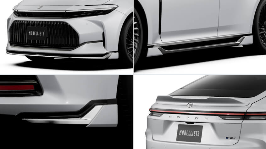 トヨタクラウンセダン￼AZS H32モデリスタスポイラーブラックパール219 トヨタクラウンセダン￼AZS H32モデリスタスポイラーブラックパール219