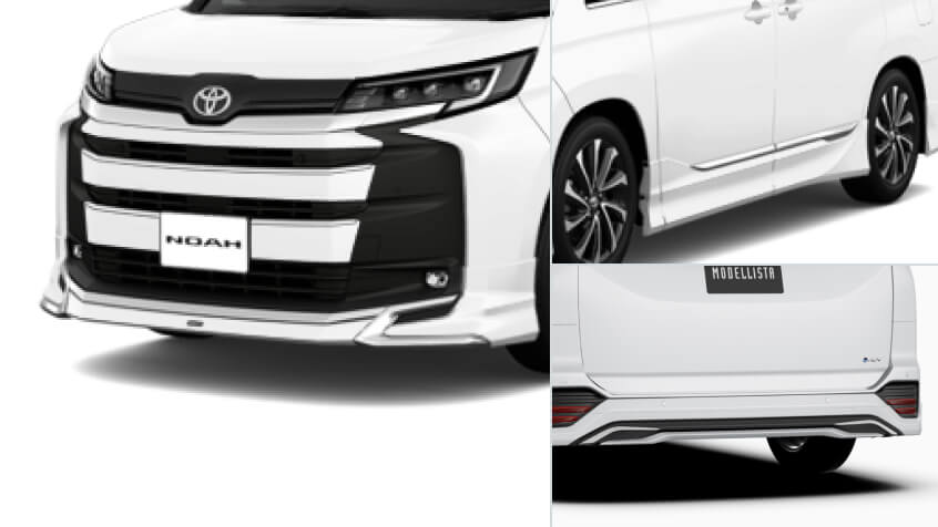 トヨタ ノア モデリスタ仕様(MODELLISTAエアロパーツセット付車)｜維持