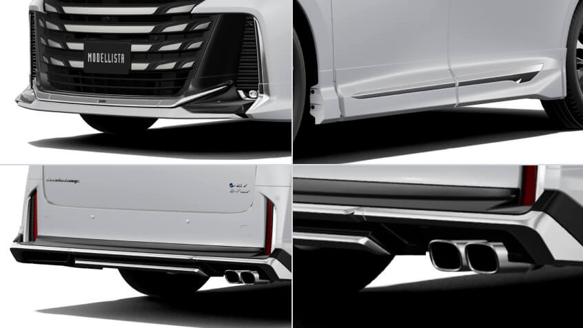 トヨタ ヴェルファイア モデリスタ仕様(MODELLISTAエアロパーツセット