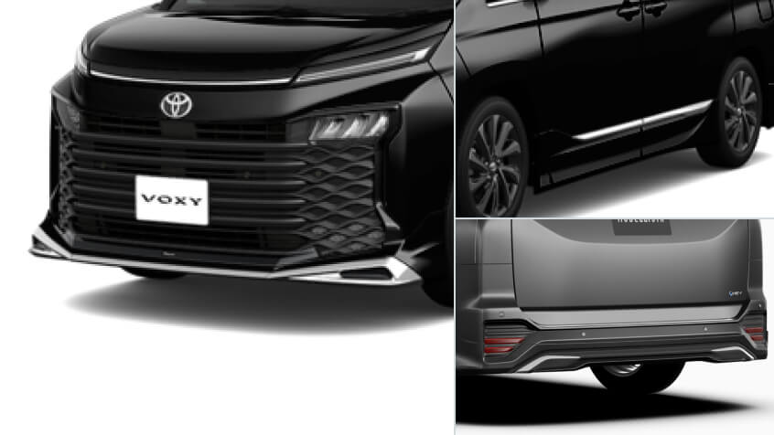 トヨタ ヴォクシー モデリスタ仕様(MODELLISTAエアロパーツセット付車
