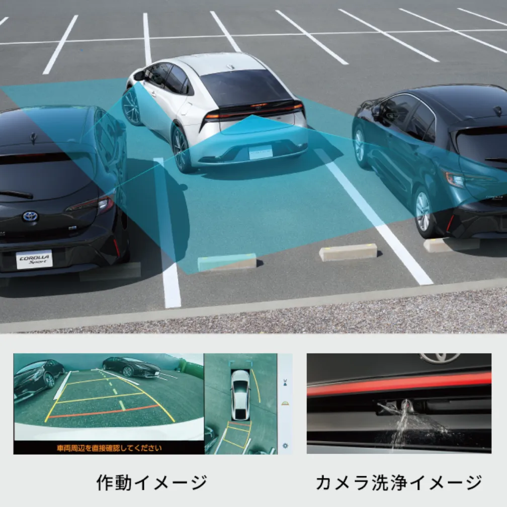 後付けパノラミックビューモニター(床下透過表示機能付)(※1)イメージ