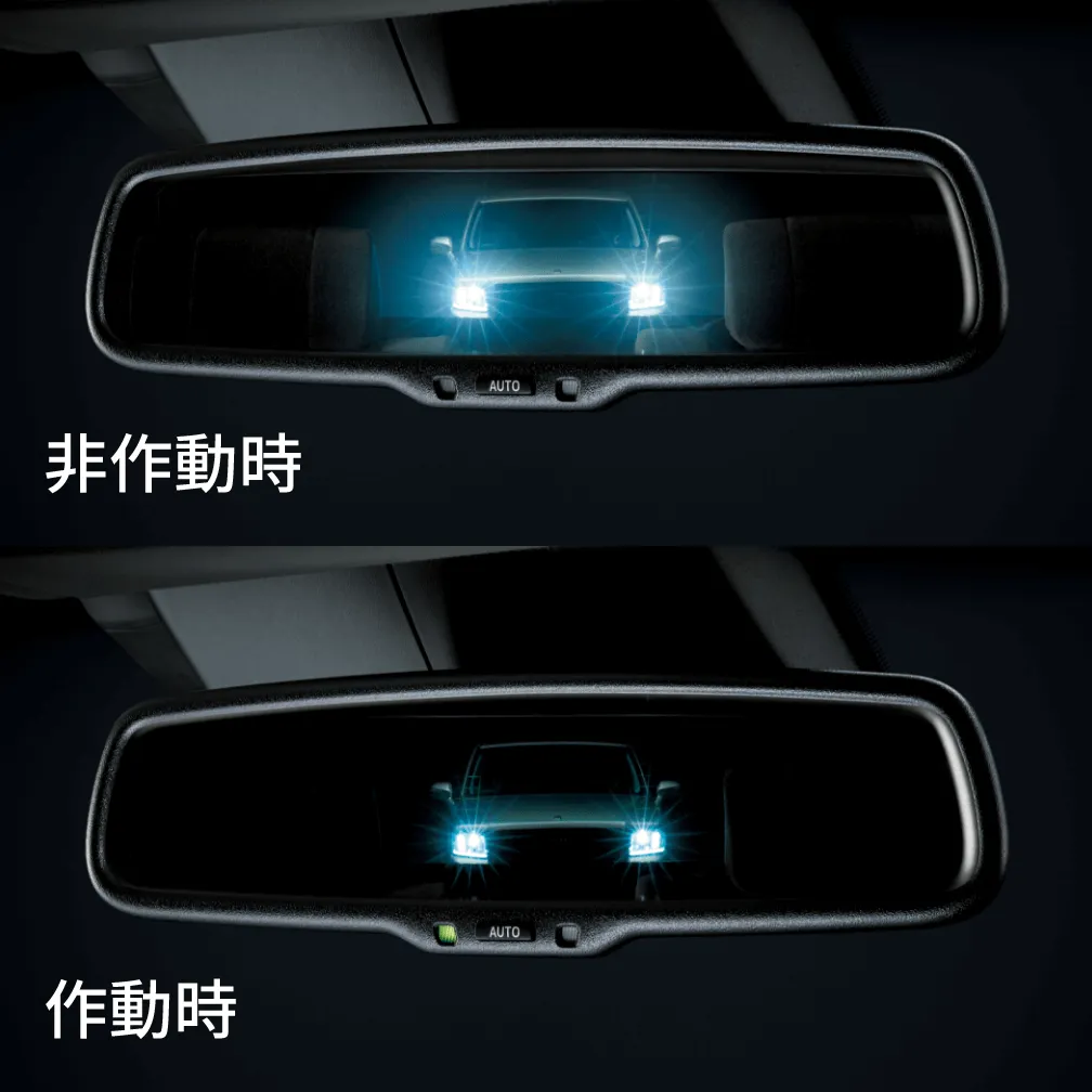 後付け自動防眩ミラー(※3)イメージ