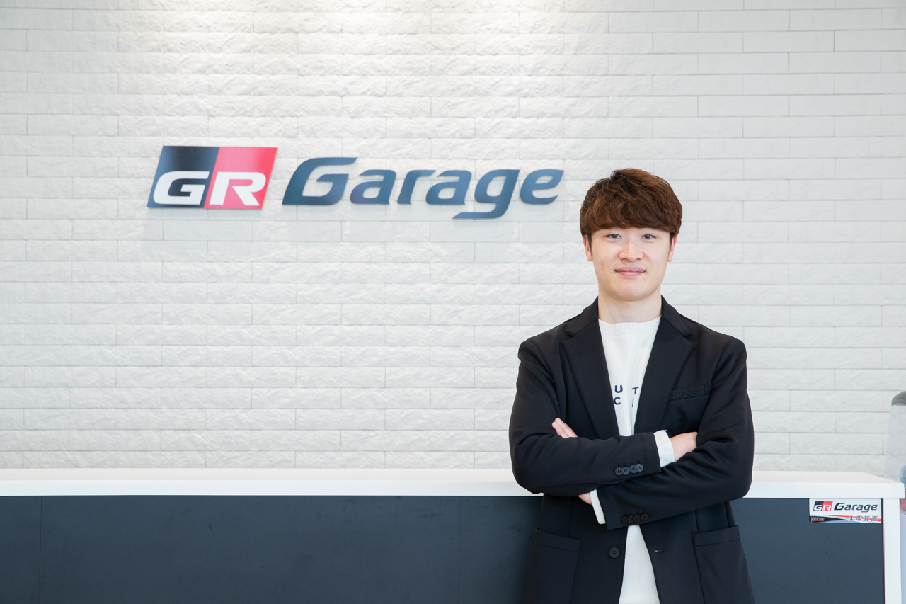 GRドライバー阪口晴南選手