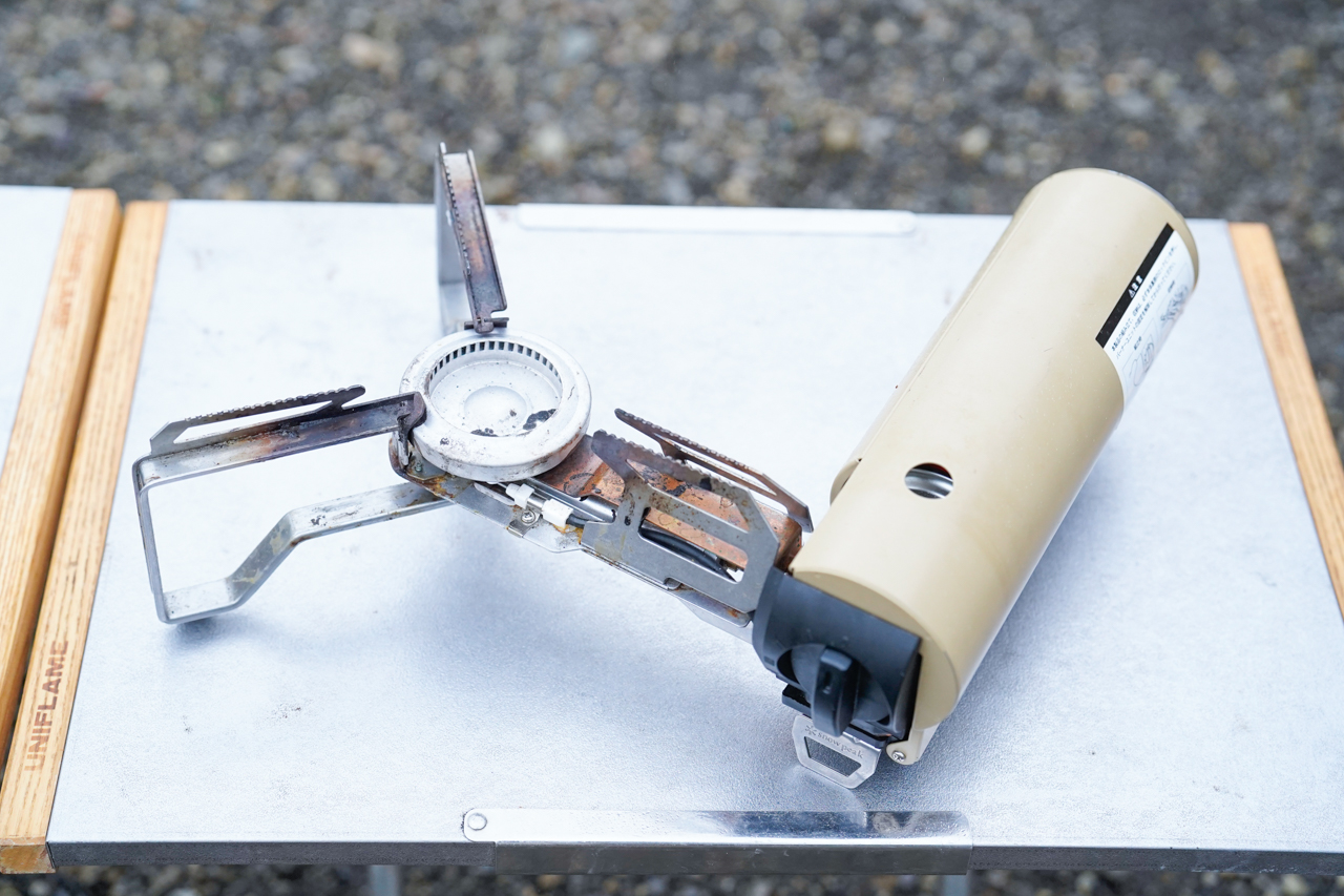 折り畳みカセットコンロ