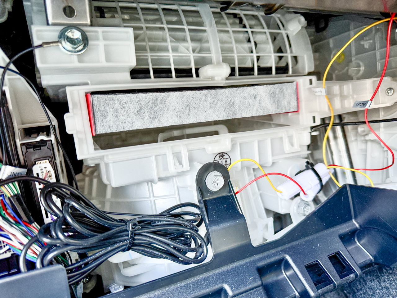 DF-T04のフィルターに交換をしたところ