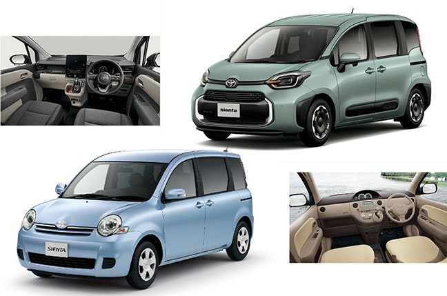 トヨタ シエンタ「モデルチェンジ」の歴史~初代と最新比較