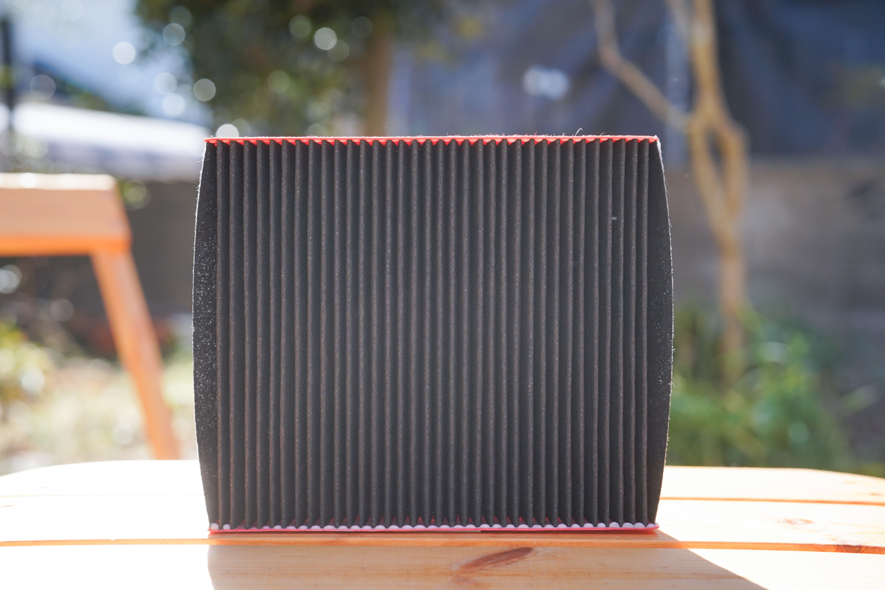 今回交換した「DF-T04 ドクターデオプレミアム エアコンフィルター トヨタ用04 」の中身