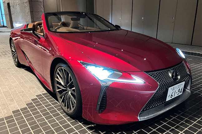 LEXUS LC500 コンバーチブル試乗レビュー  