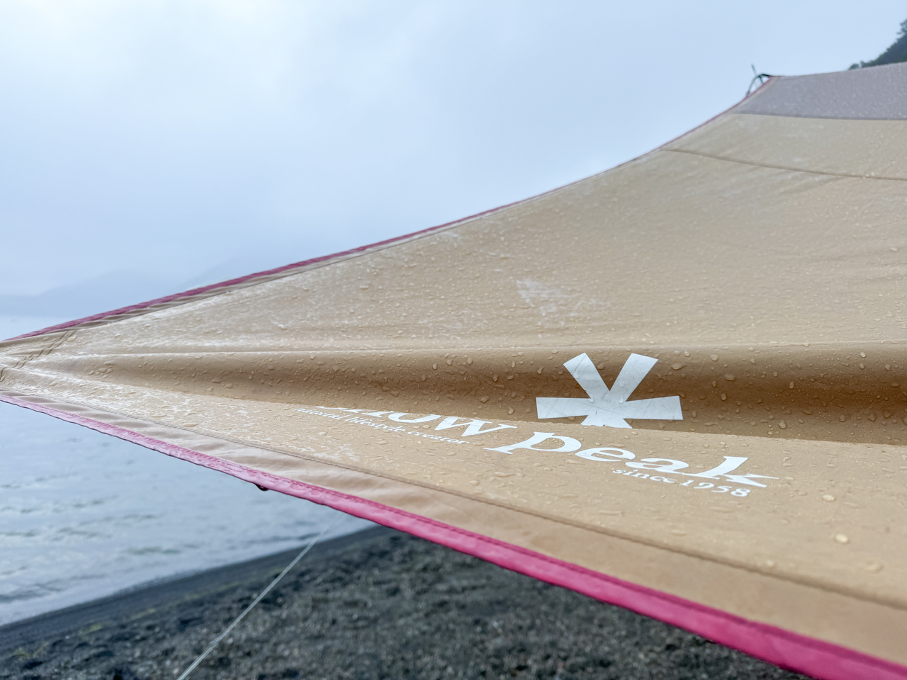 びっちょびちょです