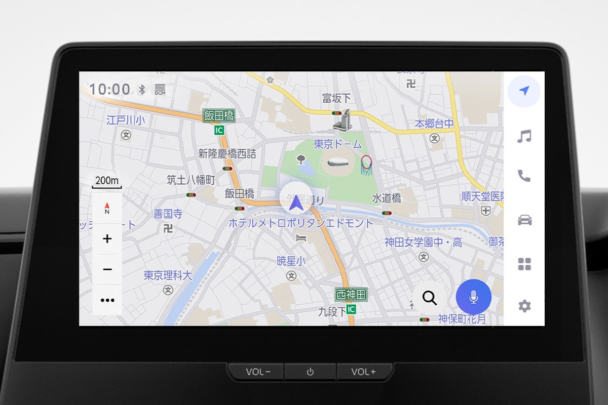 10.5インチ ディスプレイオーディオ(コネクティッドナビ対応)Plus(Zに標準装備。Gにメーカーオプション)