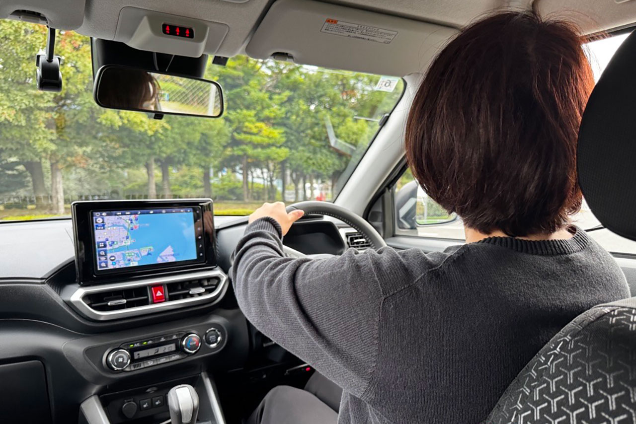 マサカ運転の動きだしの様子