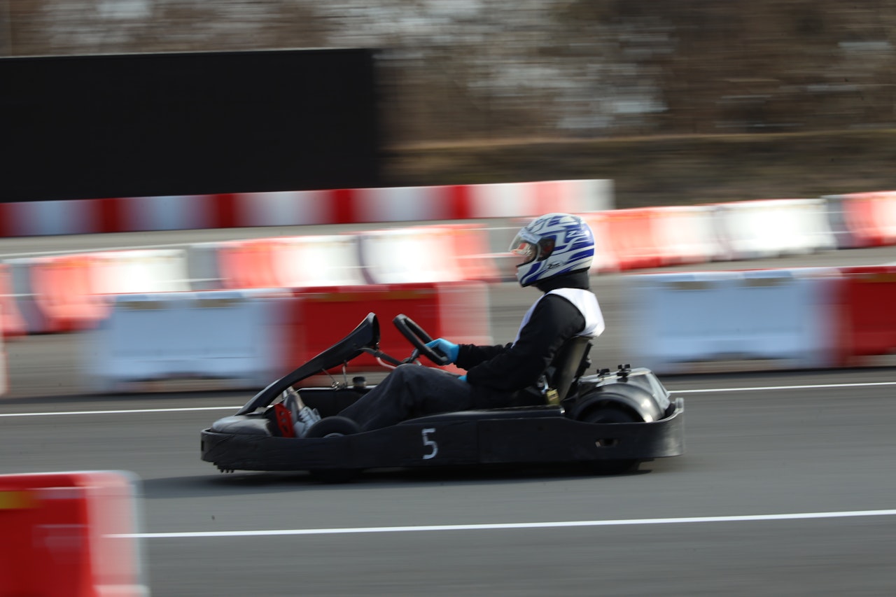 カート走行の様子