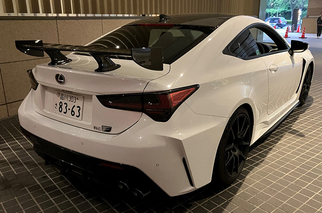 LEXUS RC F “Performance Package”試乗レビュー