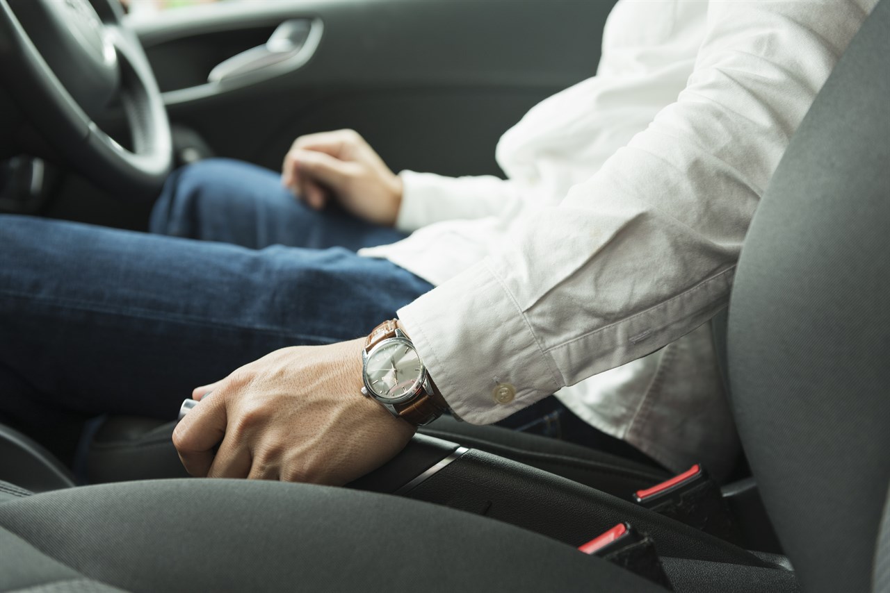 駐車と降車の手順