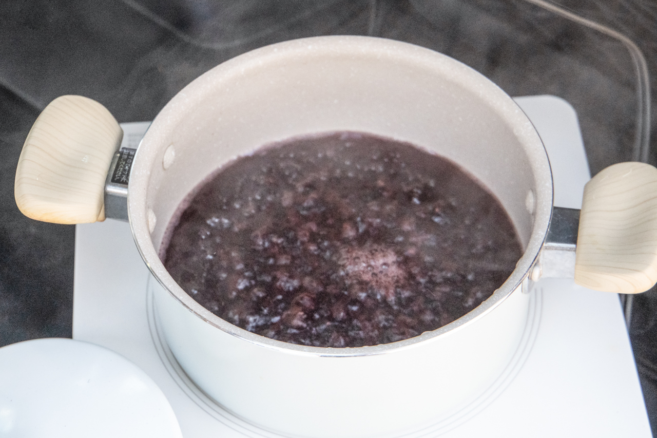 沸騰させすぎた赤ワイン