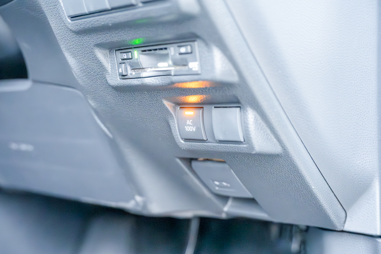 AC100Vのスイッチ