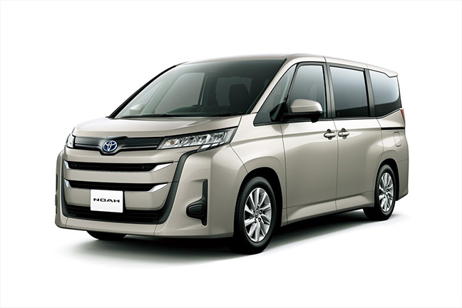 非エアロモデルのシンプルなノア G
