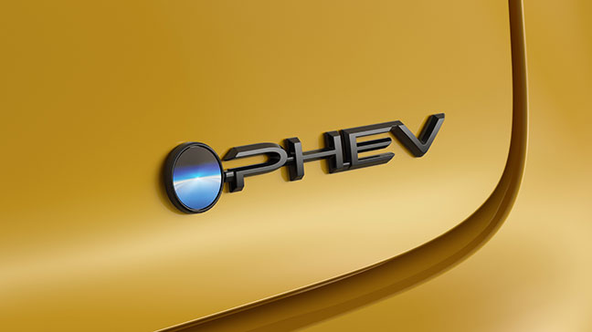 PHEV専用バッジ
