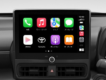 ヤリスクロスの10.5インチディスプレイオーディオ(コネクティッドナビ対応)Plus(Z・Z“Adventure”・G・特別仕様車Z“URBANO”に標準装備)