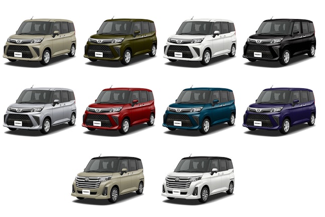 トヨタ ルーミーのボディカラー全10色を紹介!2026年8月新登場のカラーは?