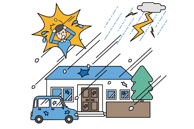 車を雹（ひょう）から守ろう！知っておきたい雹害と雹対策
