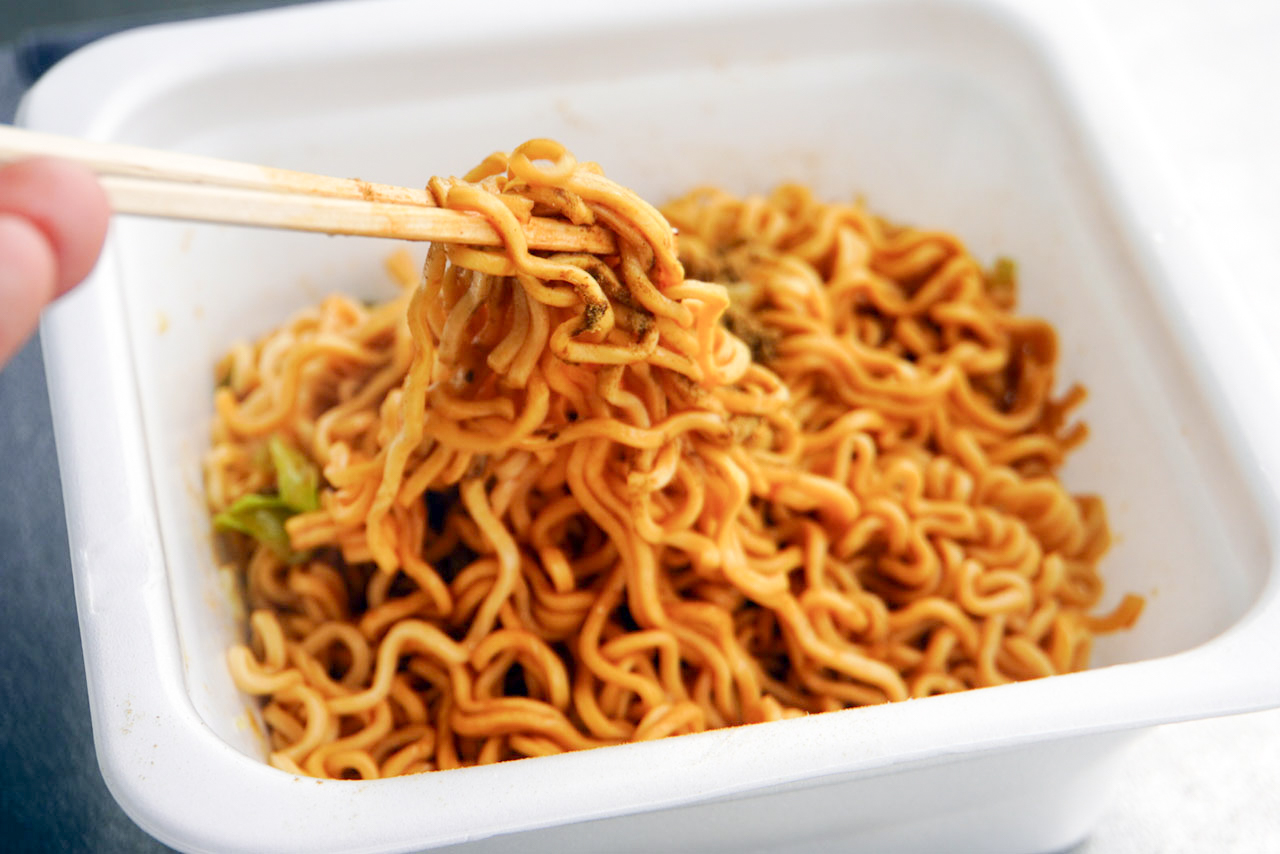 富士宮やきそば食べてます