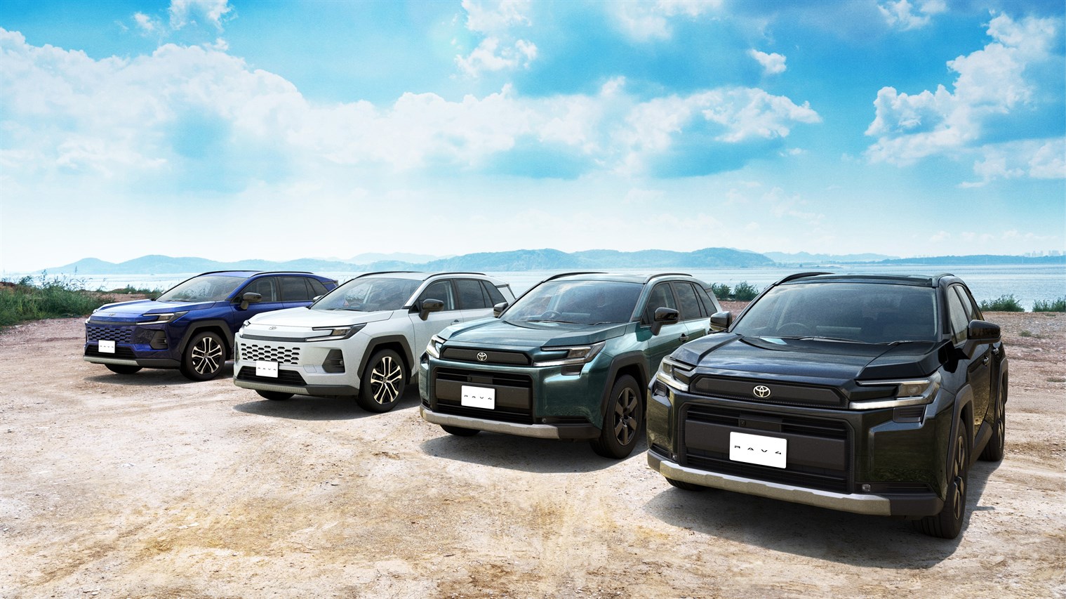 個性の異なるグレードが設定された新型RAV4