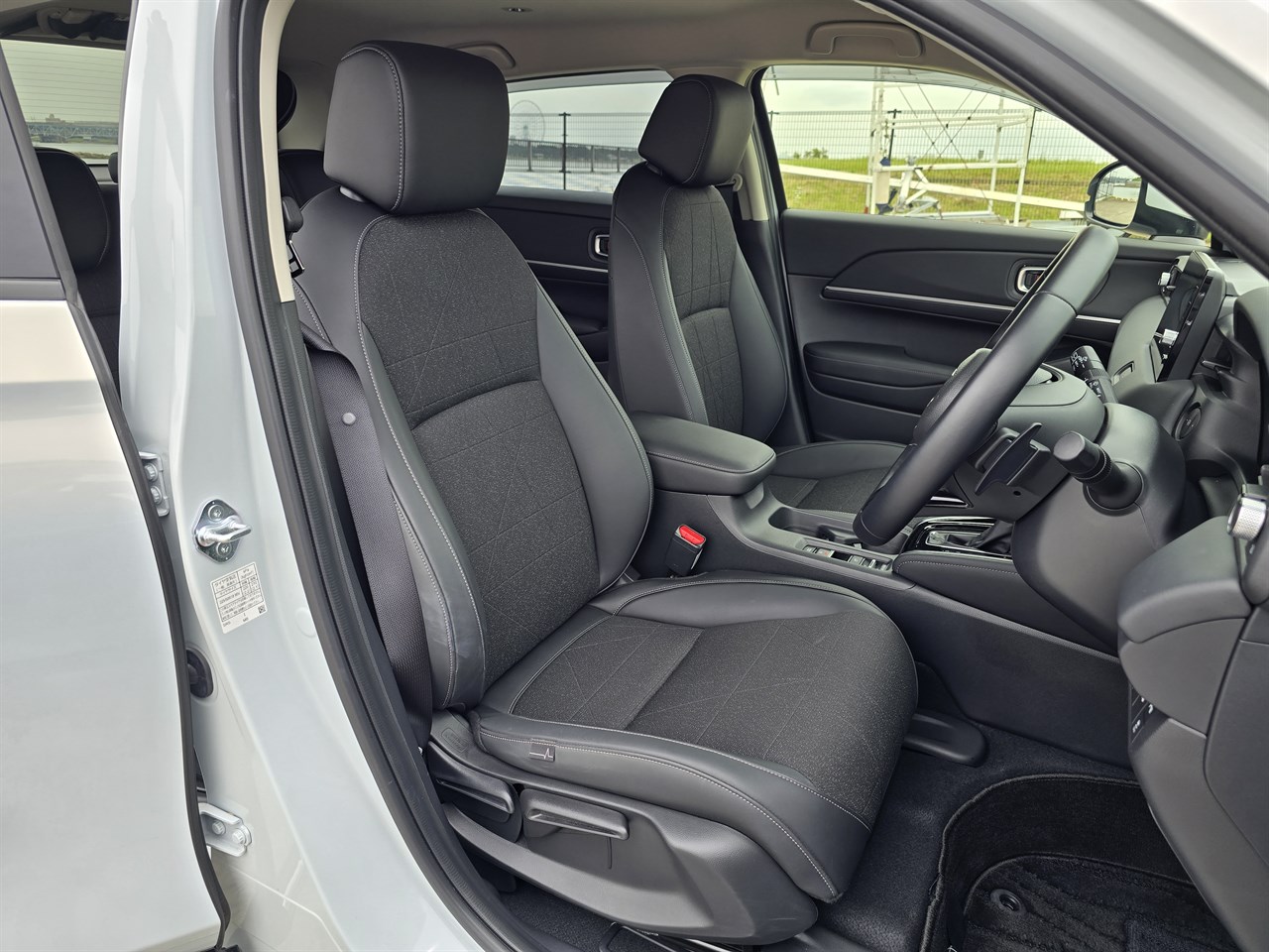 ヴェゼルの運転席