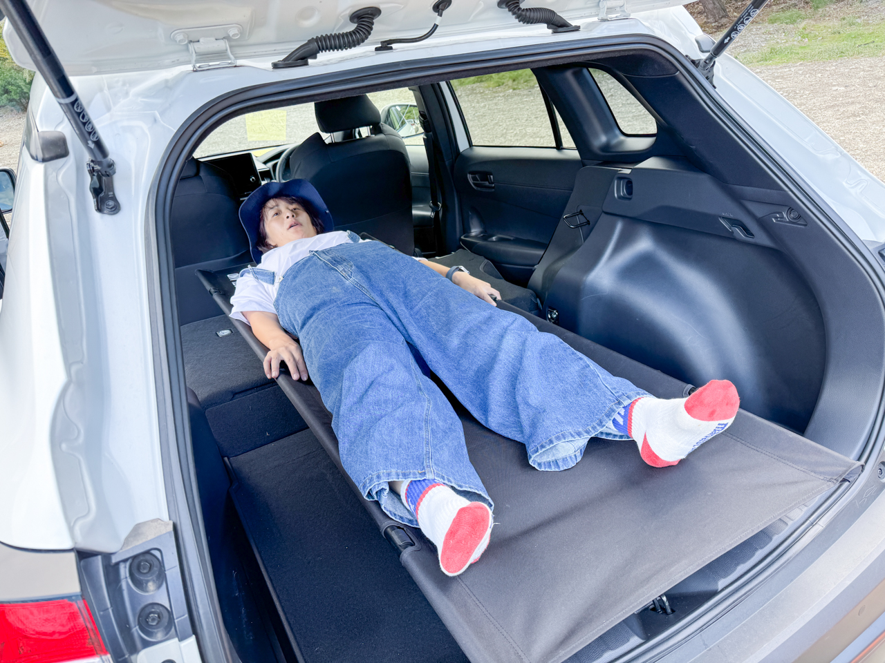 VASTLAND 2wayキャンプコット寝っ転がるマサカ