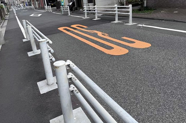ガードパイプの写真