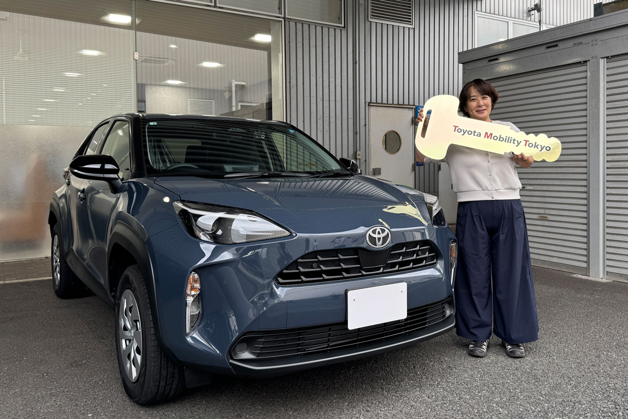 トヨタモビリティ東京の納車キーと