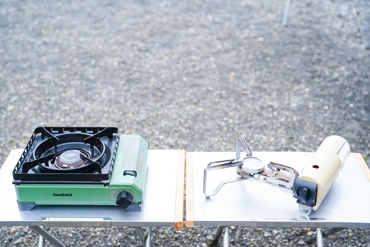 カセットコンロ2種