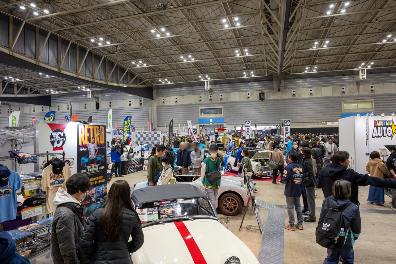 10時過ぎの会場の様子。まだこの時間帯は人が多くありませんでしたが、昼前になるころには入場者はピークに 