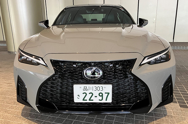 LEXUS IS500 F SPORT Performance 試乗レビュー ボディ