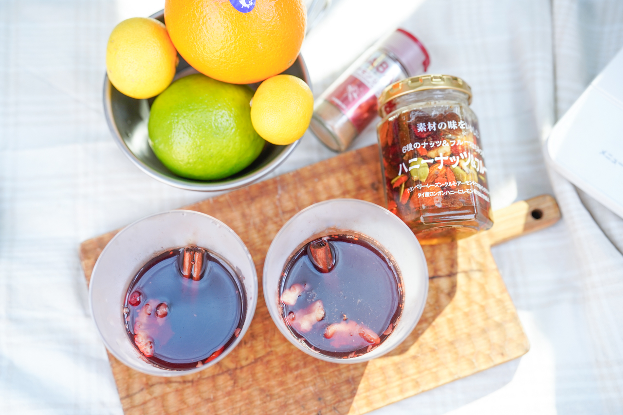 赤のホットワイン