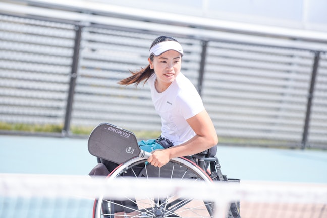 移動は「行動の原点」…車いすテニスプレーヤー・船水梓緒里選手にとっての “移動のよろこび”