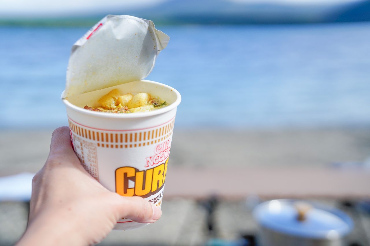 日清のカップヌードルカレー味