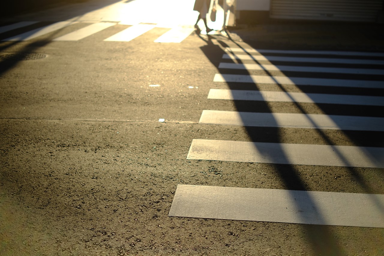 歩行者や自転車運転者などが手軽にできる交通事故対策