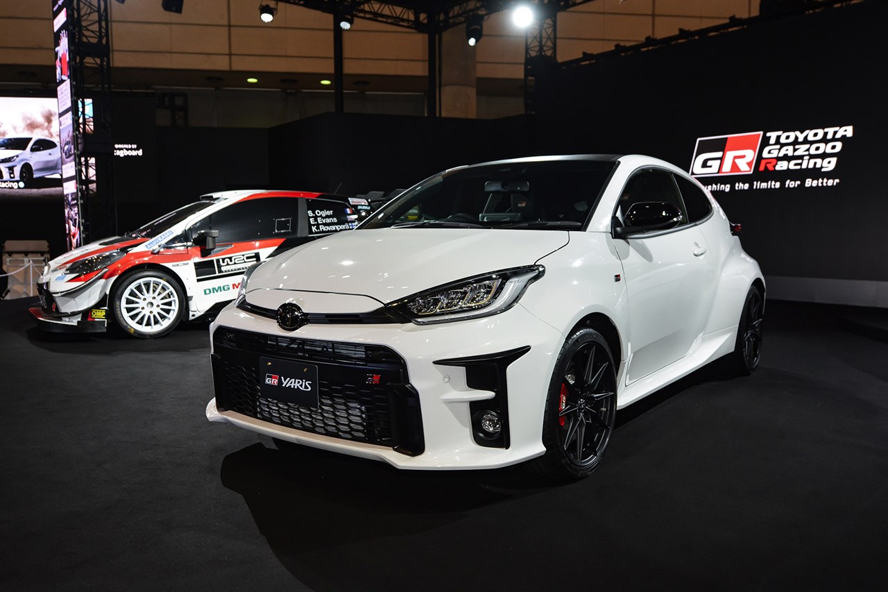 2020年の東京オートサロンに展示されたGRヤリス