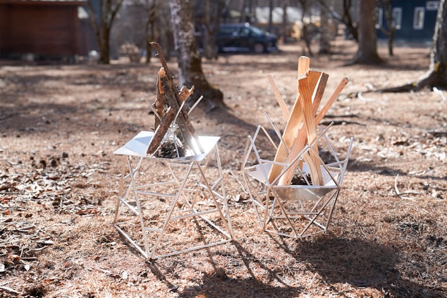 愛知の職人魂宿るおすすめ焚火台「サスラヲ」を体験レビュー！美しすぎる炎を作る「薪組み」の秘訣も伝授