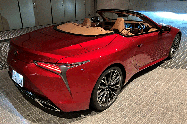 LEXUS LC500 コンバーチブル試乗レビュー