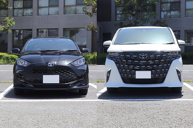 駐車・車庫入れのコツ「小さい車と大きい車」で比較してみた