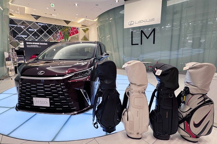 レクサスLM ゴルフバッグ積載チャレンジ!何個まで積める?