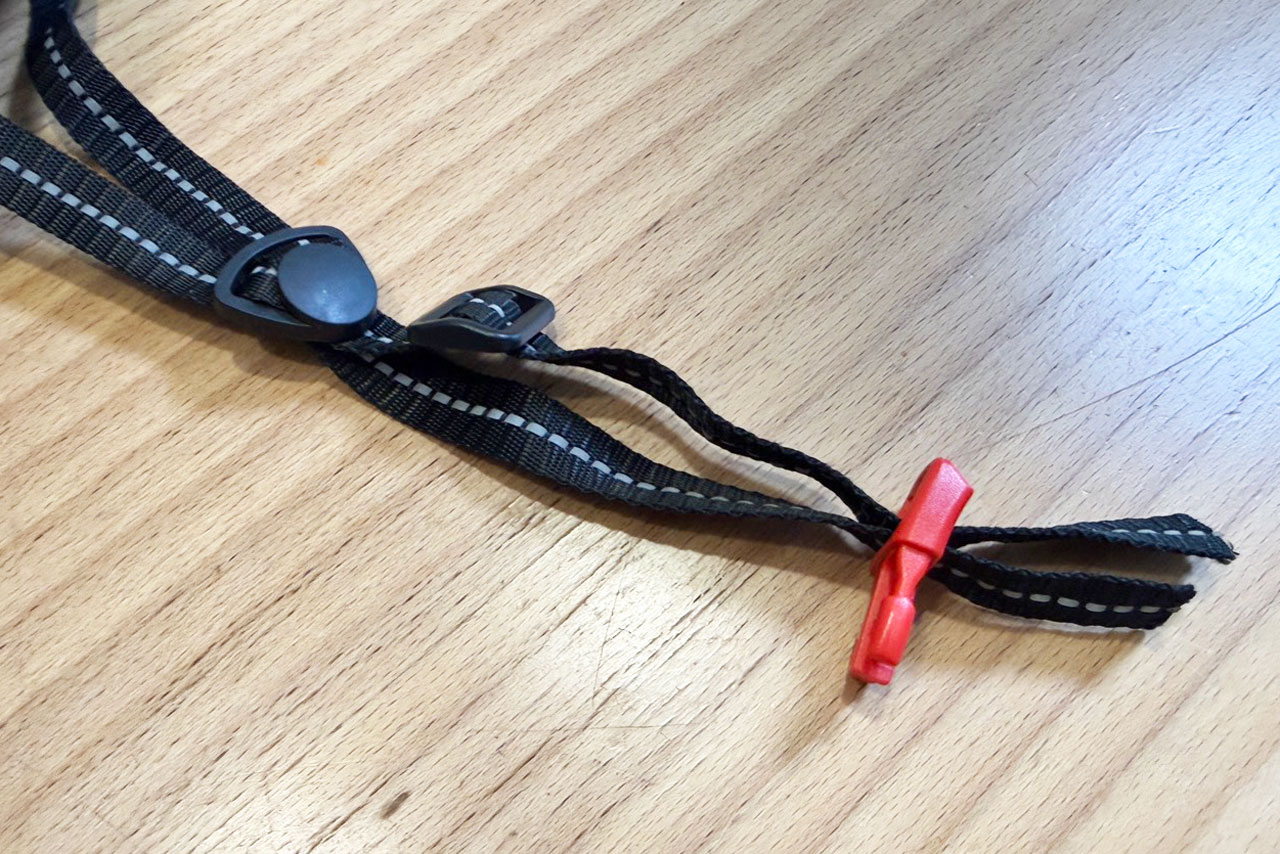 あご紐のバックルとアジャスターが抜けたので直してみた_その3