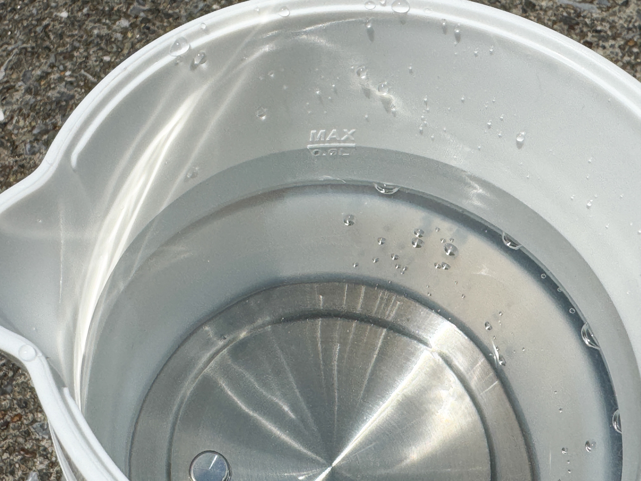 湯沸かし器内部(満水)