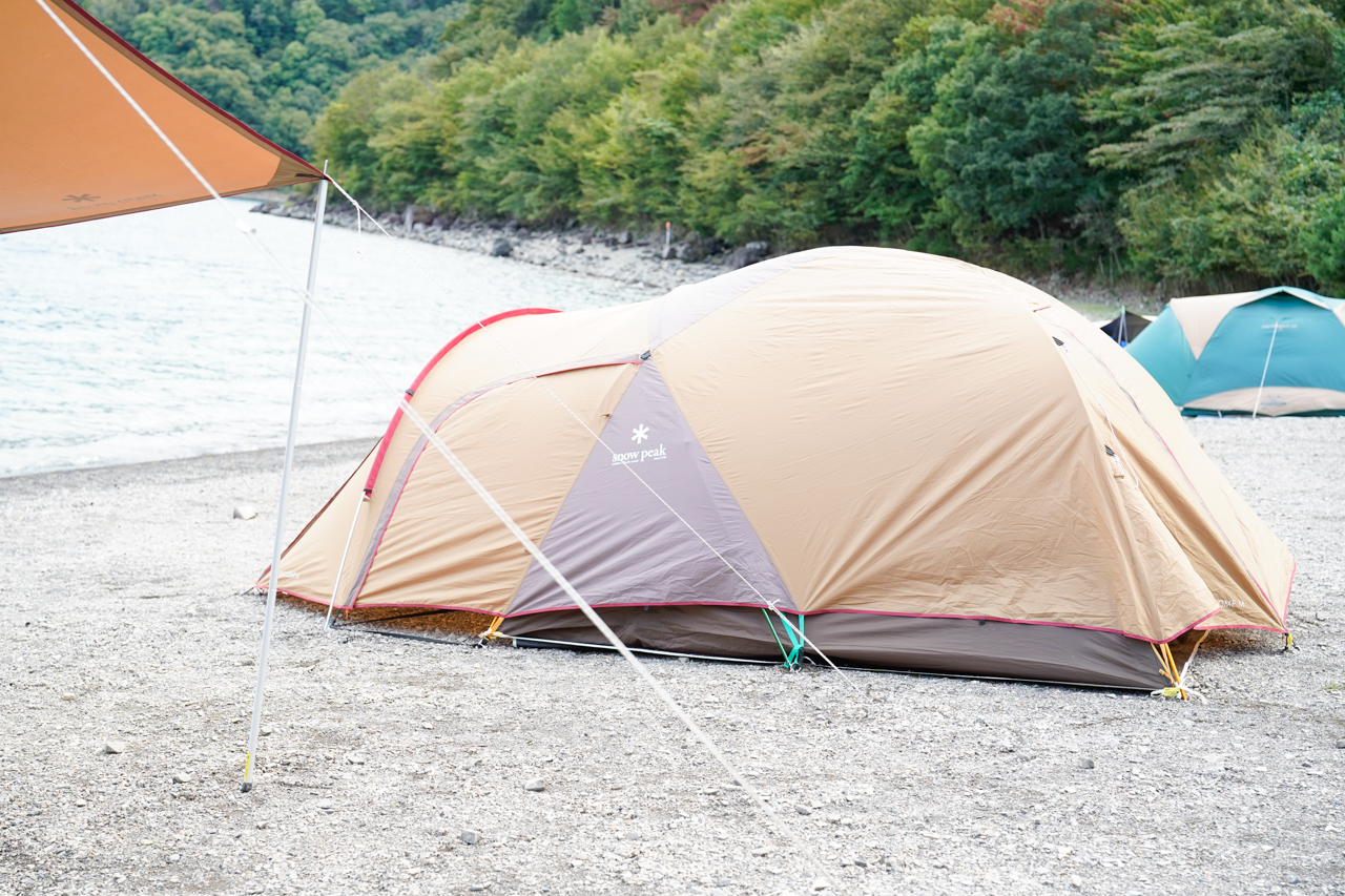 スノーピークのテント