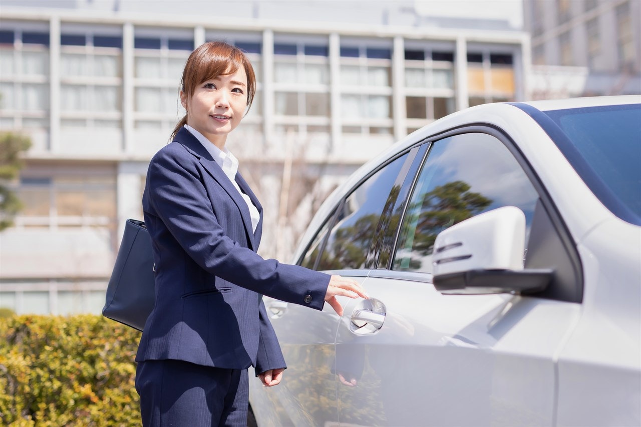 乗車前に車両周囲の安全を徹底確認